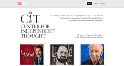Desktop Screenshot of centerforindependentthought.org